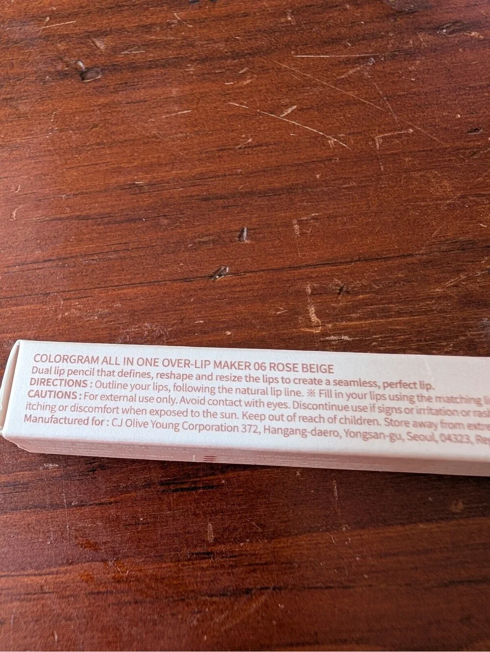 Colorgram All In One Lip Maker Rose Beige NIB
